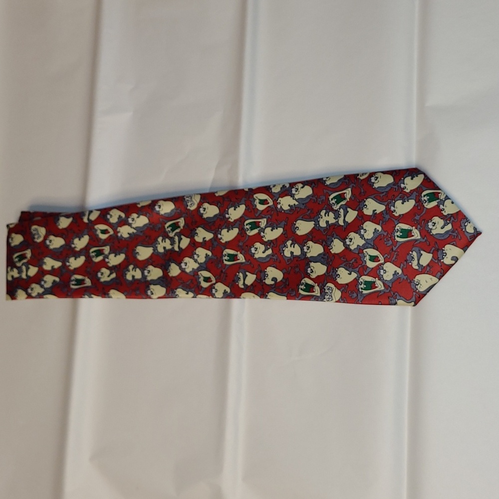 LOONEY TUNES VINTAGE TAZ NECK TIE By RENE CHAGAL